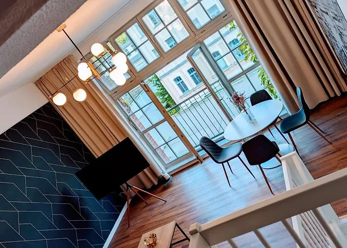 Premium Loft Im Szeneviertel, Wlan, Smart Tv, Parklplatz